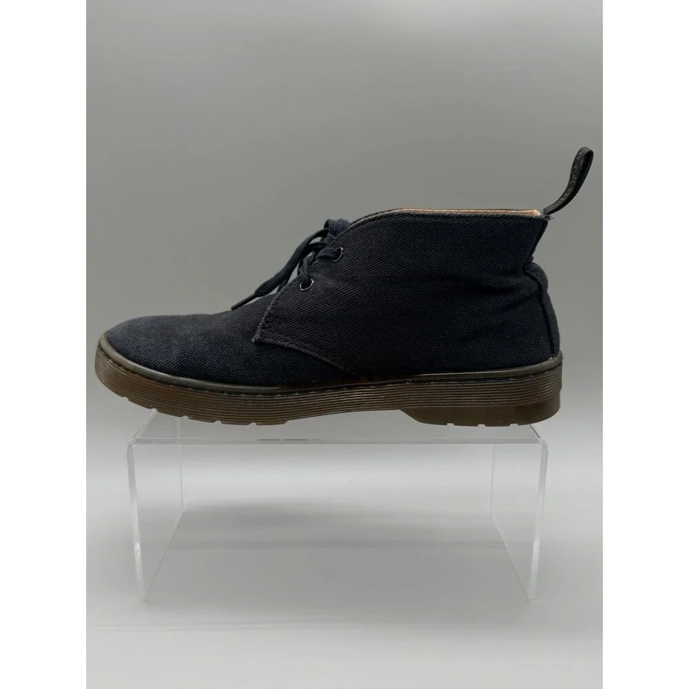 Dr. Martens Mayport Black Canvas Lace Up Chukka Boots – Men’s 8 / Women’s 9